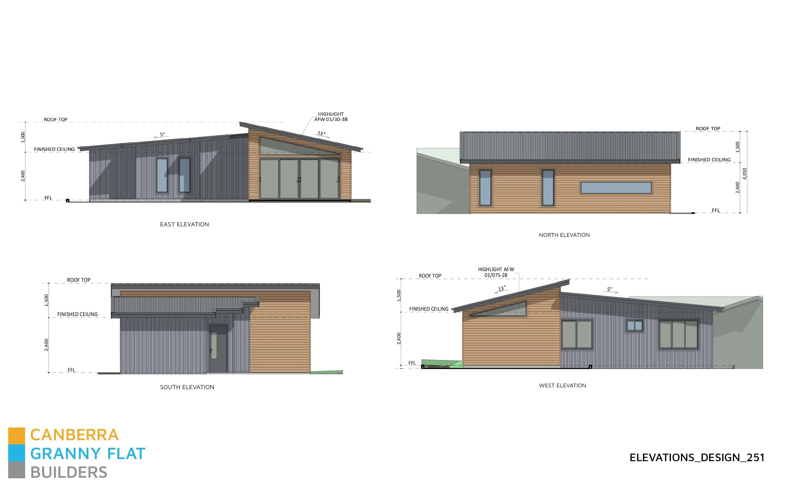 Canberra Design 251 Granny Flat Builders